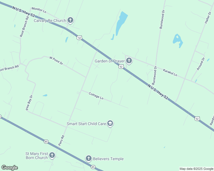 map of restaurants, bars, coffee shops, grocery stores, and more near 119 Sherry Lane in Saint Stephen