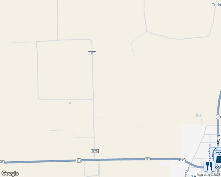 map of restaurants, bars, coffee shops, grocery stores, and more near in Knox City