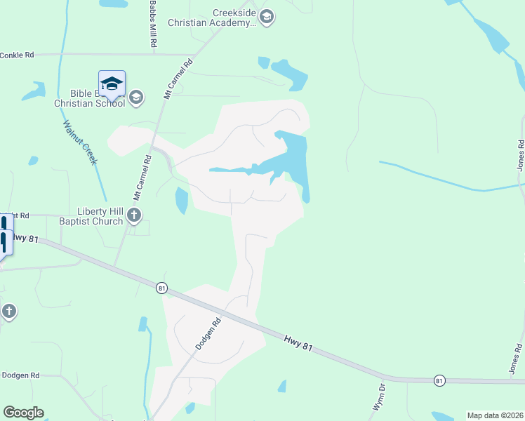 map of restaurants, bars, coffee shops, grocery stores, and more near 110 Wild Azalea Trail in Hampton