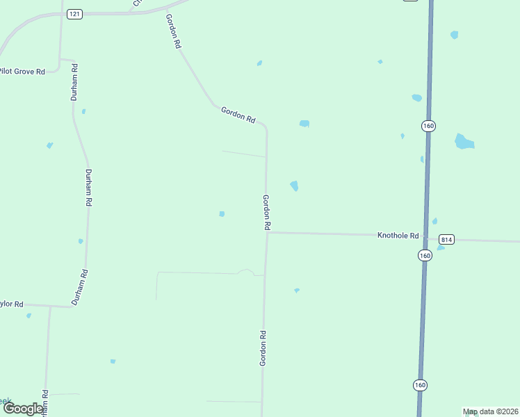 map of restaurants, bars, coffee shops, grocery stores, and more near 957 Gordon Road in Whitewright