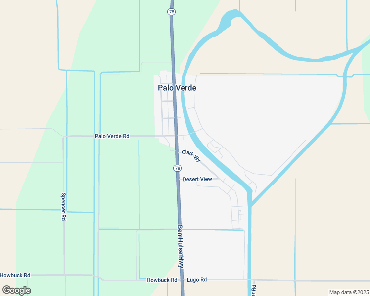 map of restaurants, bars, coffee shops, grocery stores, and more near 80 Ben Hulse Highway in Palo Verde