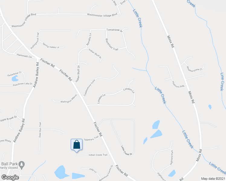 map of restaurants, bars, coffee shops, grocery stores, and more near 285 London Lane in Sharpsburg