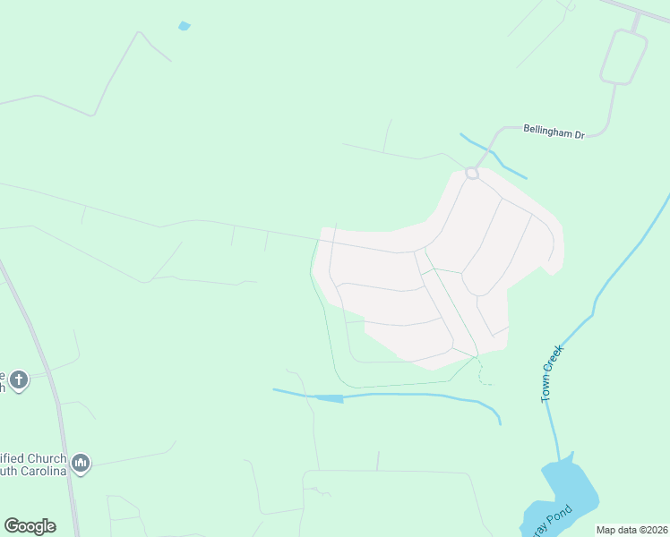 map of restaurants, bars, coffee shops, grocery stores, and more near 599 Grady Lane in BEECH ISLAND