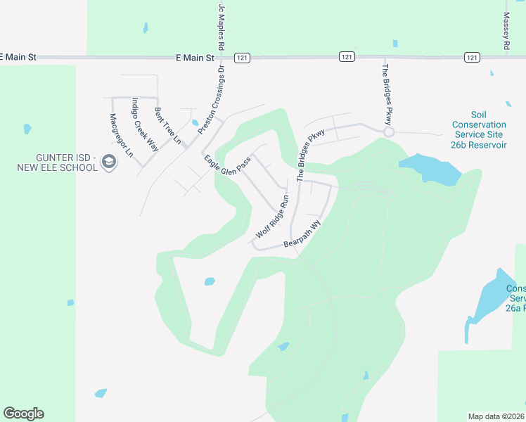 map of restaurants, bars, coffee shops, grocery stores, and more near 1833 Turtle Creek Lane in Gunter