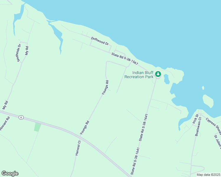 map of restaurants, bars, coffee shops, grocery stores, and more near 222 Youngs Road in Eutawville