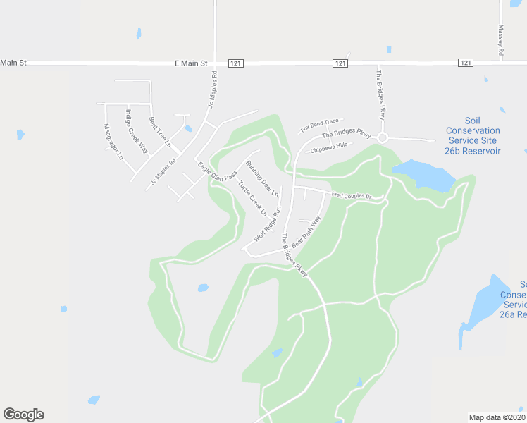 map of restaurants, bars, coffee shops, grocery stores, and more near 1841 Turtle Creek Lane in Gunter