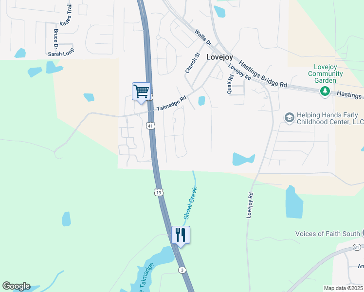 map of restaurants, bars, coffee shops, grocery stores, and more near 12093 Conrad Circle in Hampton