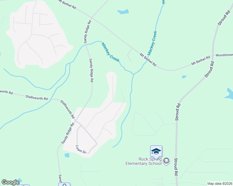 map of restaurants, bars, coffee shops, grocery stores, and more near 244 Cecil Way in McDonough