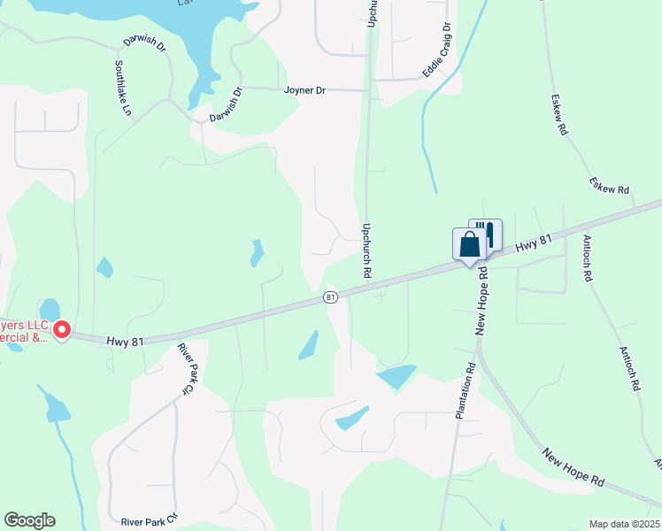 map of restaurants, bars, coffee shops, grocery stores, and more near 213 Cade's Court in McDonough
