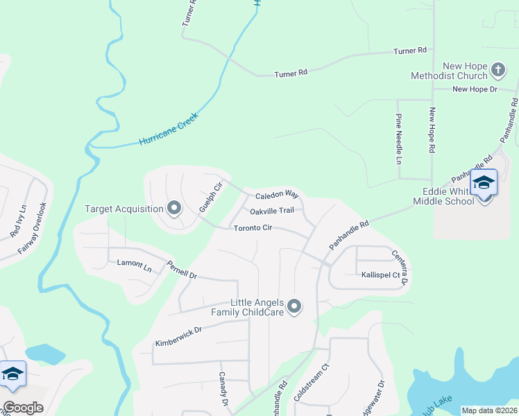 map of restaurants, bars, coffee shops, grocery stores, and more near 569 Caledon Way in Hampton
