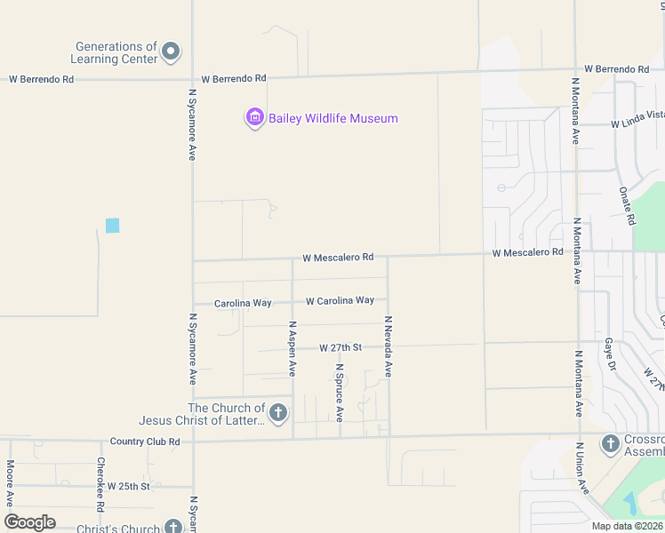 map of restaurants, bars, coffee shops, grocery stores, and more near 1901-2199 West Mescalero Road in Roswell