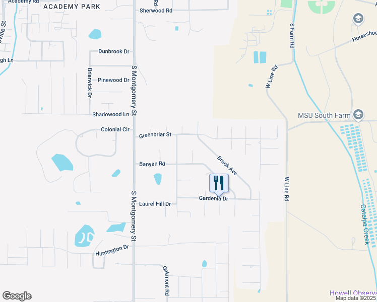 map of restaurants, bars, coffee shops, grocery stores, and more near 100-298 Laurel Hill Dr in Starkville