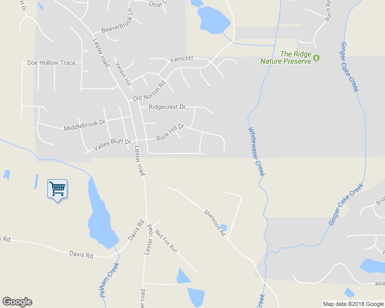 map of restaurants, bars, coffee shops, grocery stores, and more near 255 Hidden Brook Trail in Fayetteville