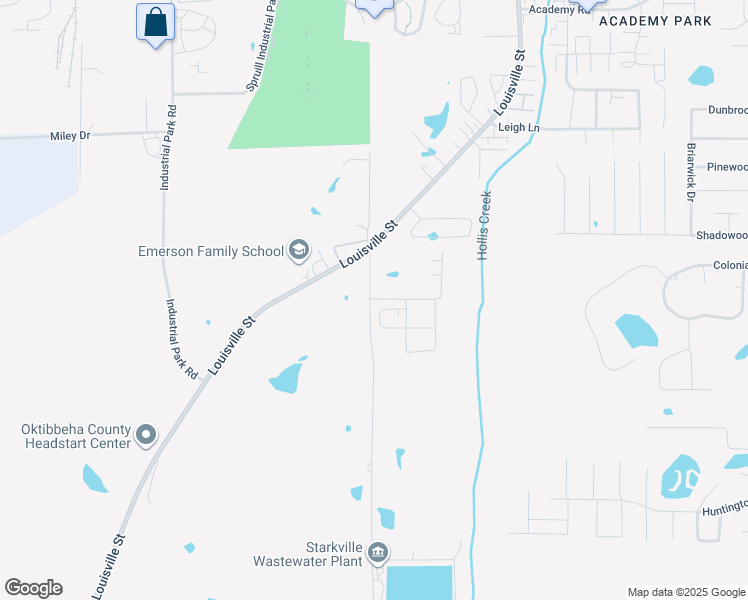 map of restaurants, bars, coffee shops, grocery stores, and more near 100-306 Sand Road in Starkville