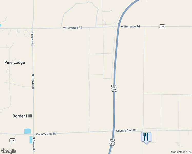 map of restaurants, bars, coffee shops, grocery stores, and more near 3050 Ruth Avenue in Roswell