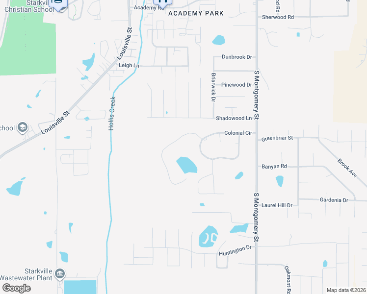 map of restaurants, bars, coffee shops, grocery stores, and more near 1-109 Countryside Street in Starkville
