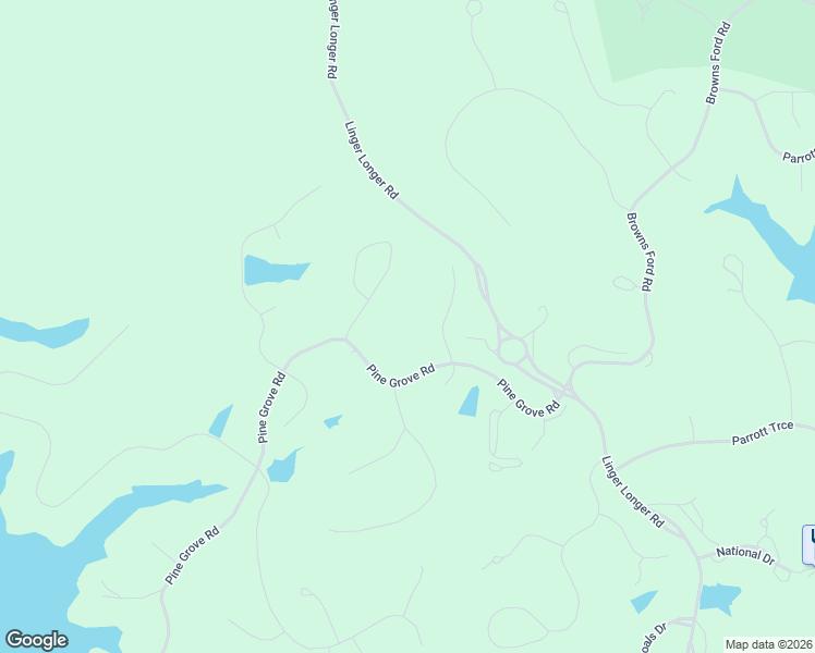 map of restaurants, bars, coffee shops, grocery stores, and more near 1100 Maple Ridge Way in Greensboro