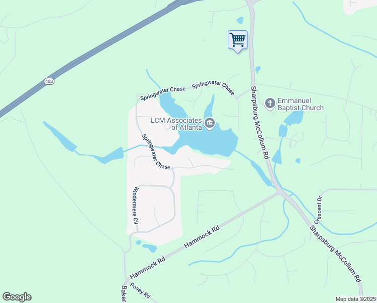 map of restaurants, bars, coffee shops, grocery stores, and more near 10 Pinnacle Shores in Newnan