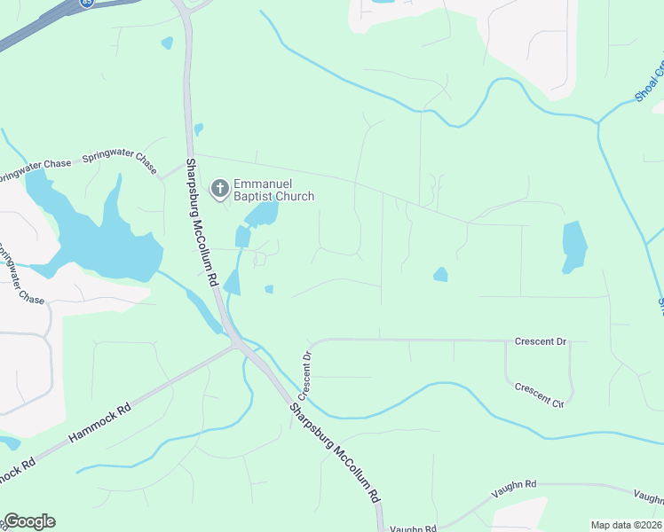 map of restaurants, bars, coffee shops, grocery stores, and more near 136 Coggins Corner Drive in Newnan