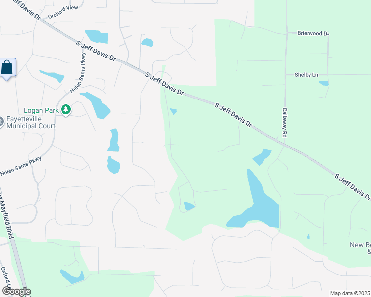 map of restaurants, bars, coffee shops, grocery stores, and more near 164 Dixon Circle in Fayetteville