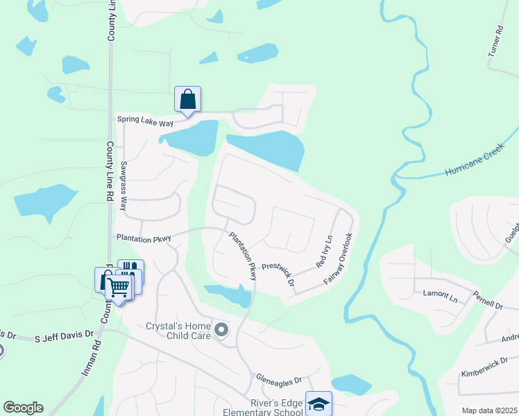 map of restaurants, bars, coffee shops, grocery stores, and more near 11987 Harbour Town Parkway in Fayetteville