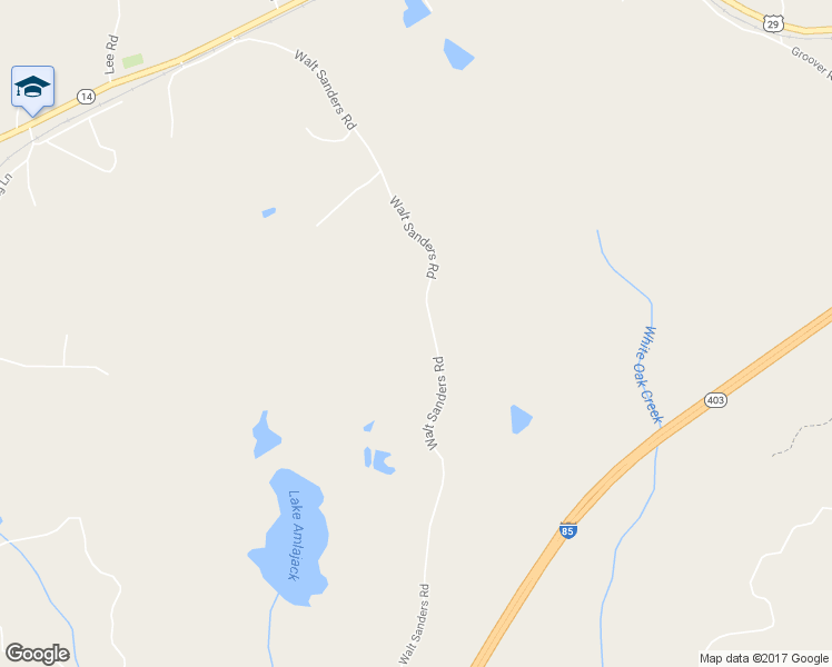 map of restaurants, bars, coffee shops, grocery stores, and more near 541 Walt Sanders Road in Newnan