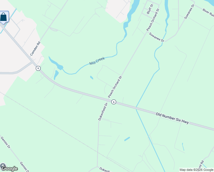 map of restaurants, bars, coffee shops, grocery stores, and more near 141 Peach Orchard Street in Vance