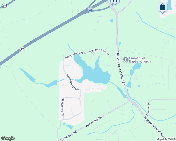 map of restaurants, bars, coffee shops, grocery stores, and more near 25 Pinnacle Shores in Newnan