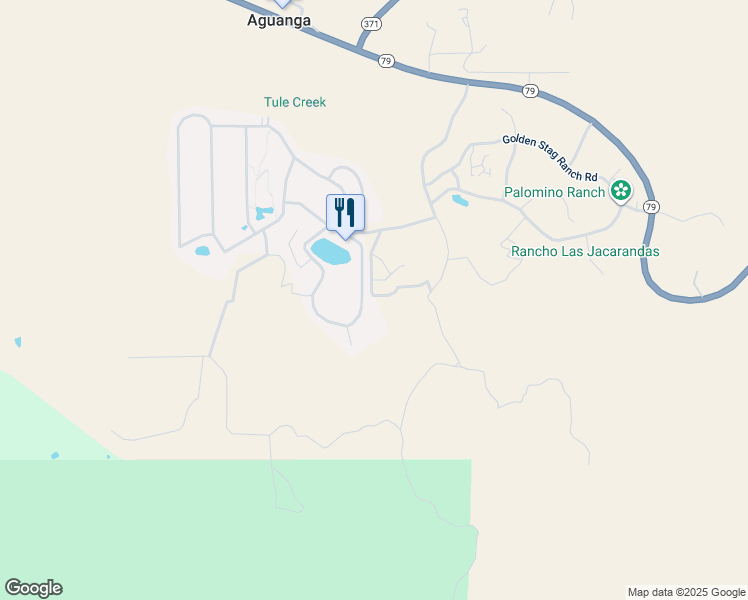 map of restaurants, bars, coffee shops, grocery stores, and more near in Aguanga