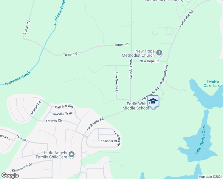 map of restaurants, bars, coffee shops, grocery stores, and more near 11831 Pine Needle Lane in Hampton
