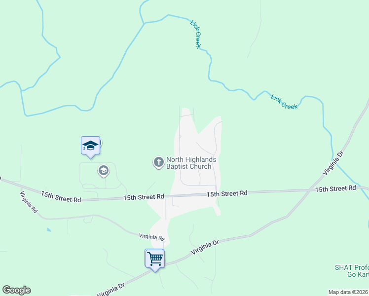 map of restaurants, bars, coffee shops, grocery stores, and more near 5624 Lynchburg Circle in Bessemer