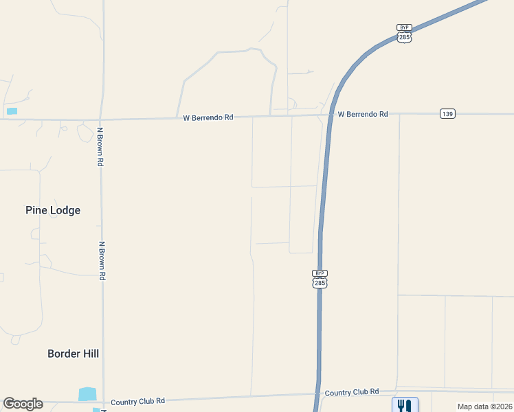 map of restaurants, bars, coffee shops, grocery stores, and more near 3050 Ruth Avenue in Roswell