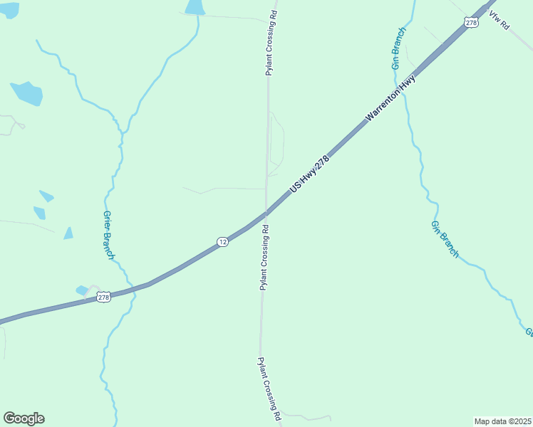 map of restaurants, bars, coffee shops, grocery stores, and more near 1348 Pylant Crossing Road in Thomson