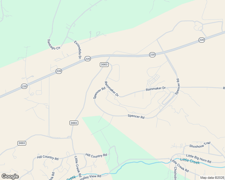 map of restaurants, bars, coffee shops, grocery stores, and more near 128 Rainmaker Drive in Alto