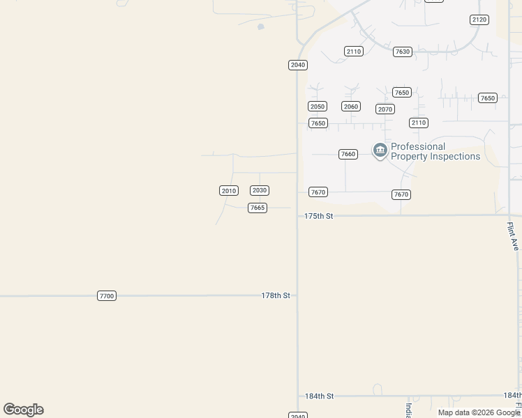 map of restaurants, bars, coffee shops, grocery stores, and more near 3799 County Road 7700 in Lubbock