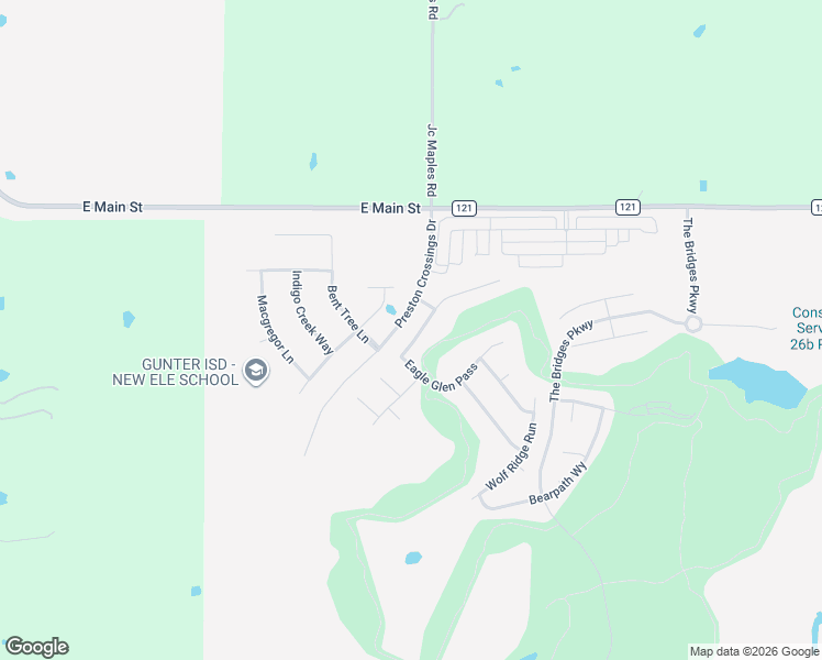 map of restaurants, bars, coffee shops, grocery stores, and more near 1157 Stone Bridge Pass in Gunter