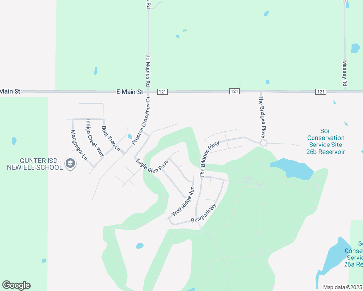 map of restaurants, bars, coffee shops, grocery stores, and more near 1201 Eagle Glen Pass in Gunter