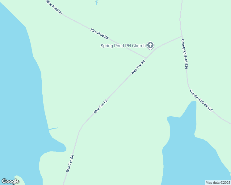 map of restaurants, bars, coffee shops, grocery stores, and more near 1686 Wee Tee Road in Andrews