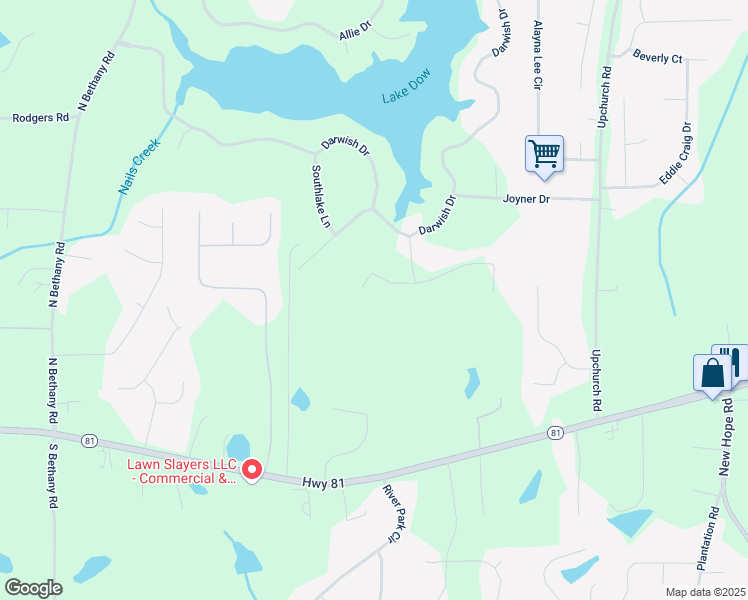 map of restaurants, bars, coffee shops, grocery stores, and more near 469 Kimberly Court in McDonough