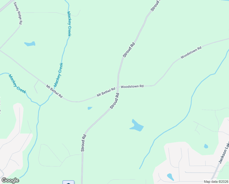 map of restaurants, bars, coffee shops, grocery stores, and more near 1100 Stroud Road in McDonough