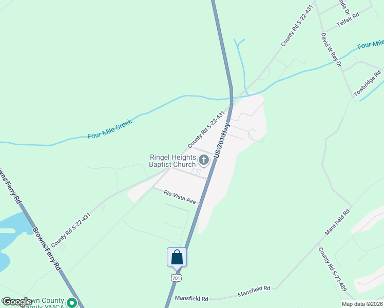 map of restaurants, bars, coffee shops, grocery stores, and more near 113 County Road S-22-562 in Georgetown
