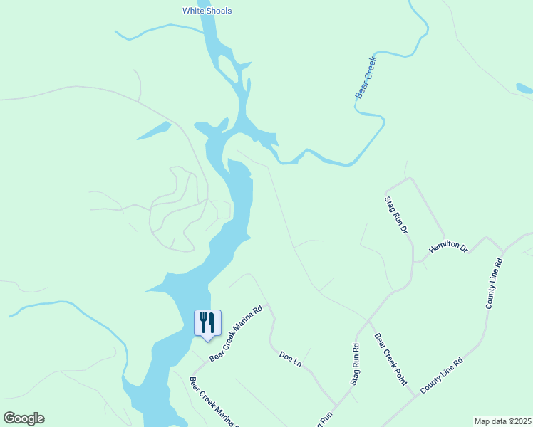 map of restaurants, bars, coffee shops, grocery stores, and more near 833 Bear Creek Point in Mansfield