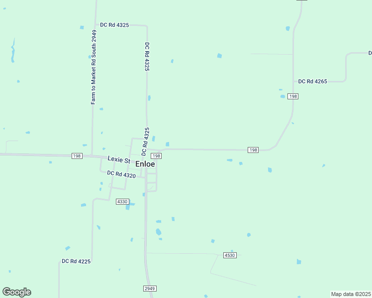 map of restaurants, bars, coffee shops, grocery stores, and more near 4240 Farm to Market 198 in Enloe