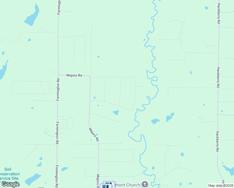 map of restaurants, bars, coffee shops, grocery stores, and more near 828 Majors Road in Van Alstyne