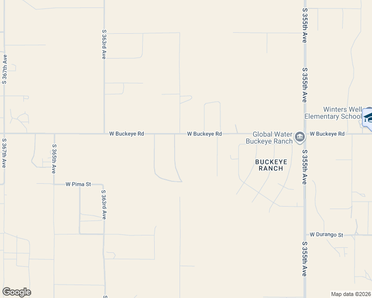 map of restaurants, bars, coffee shops, grocery stores, and more near 35935 West Buckeye Road in Tonopah