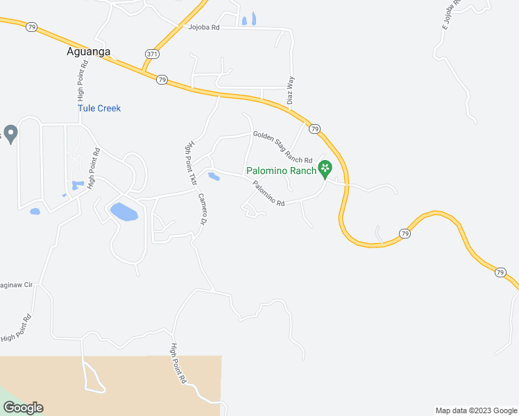 map of restaurants, bars, coffee shops, grocery stores, and more near 47480 Camero Drive in Aguanga