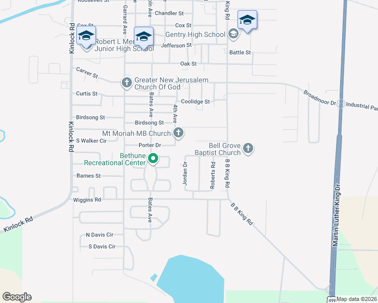map of restaurants, bars, coffee shops, grocery stores, and more near 1599 4th Avenue in Indianola