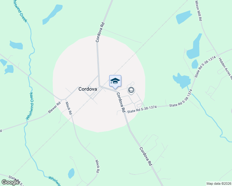 map of restaurants, bars, coffee shops, grocery stores, and more near 3232 Cordova Road in Cordova