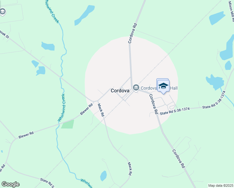 map of restaurants, bars, coffee shops, grocery stores, and more near 2204 Legrand Smoak Street in Cordova