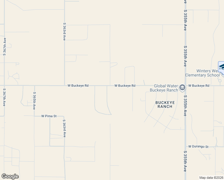 map of restaurants, bars, coffee shops, grocery stores, and more near 35947 West Buckeye Road in Tonopah